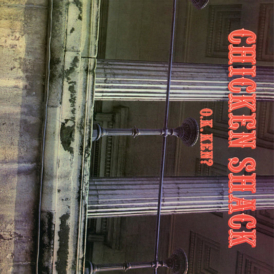 Chicken Shack O.K. Ken? LP red vinyl classic British blues album cover art