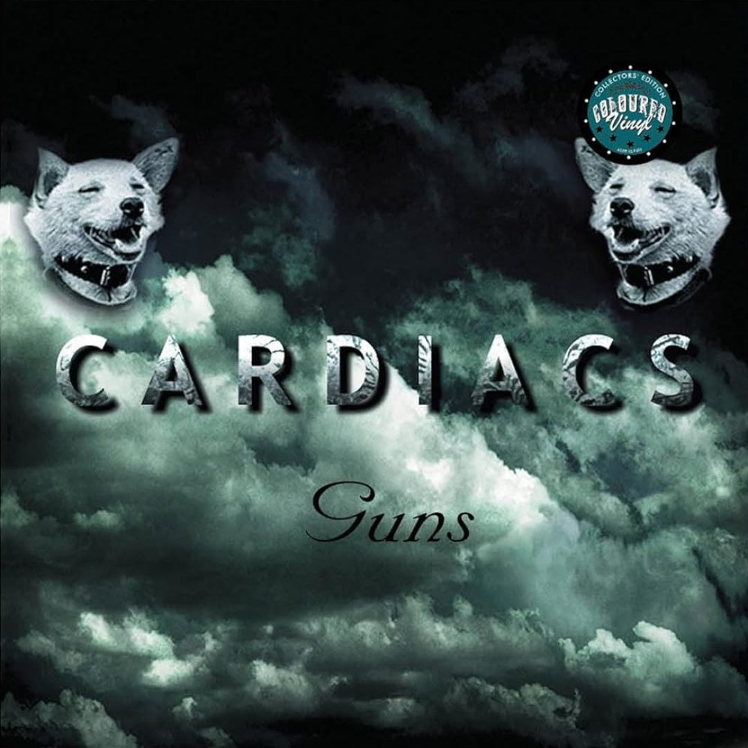 Cardiacs Guns LP aqua marine vinyl album cover avant-garde rock artwork
