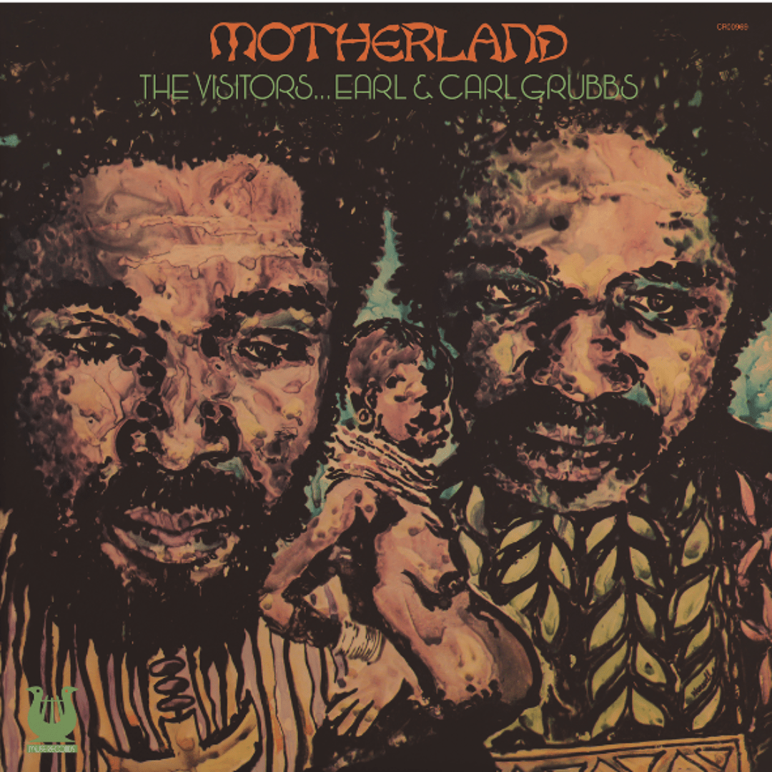 The Visitors Motherland LP jazz album cover front artwork on 180g vinyl