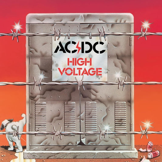 AC/DC High Voltage Australian Version LP front cover with classic band artwork.