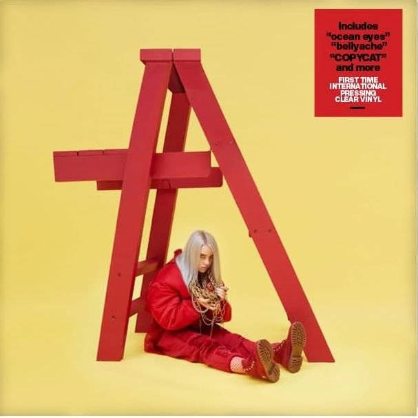 Billie Eilish - Don't Smile At Me LP Clear Vinyl Due 1st May - 1 - LP - Orchard Records