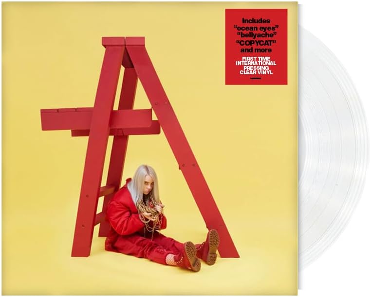 Billie Eilish - Don't Smile At Me LP Clear Vinyl Due 1st May - 2 - LP - Orchard Records