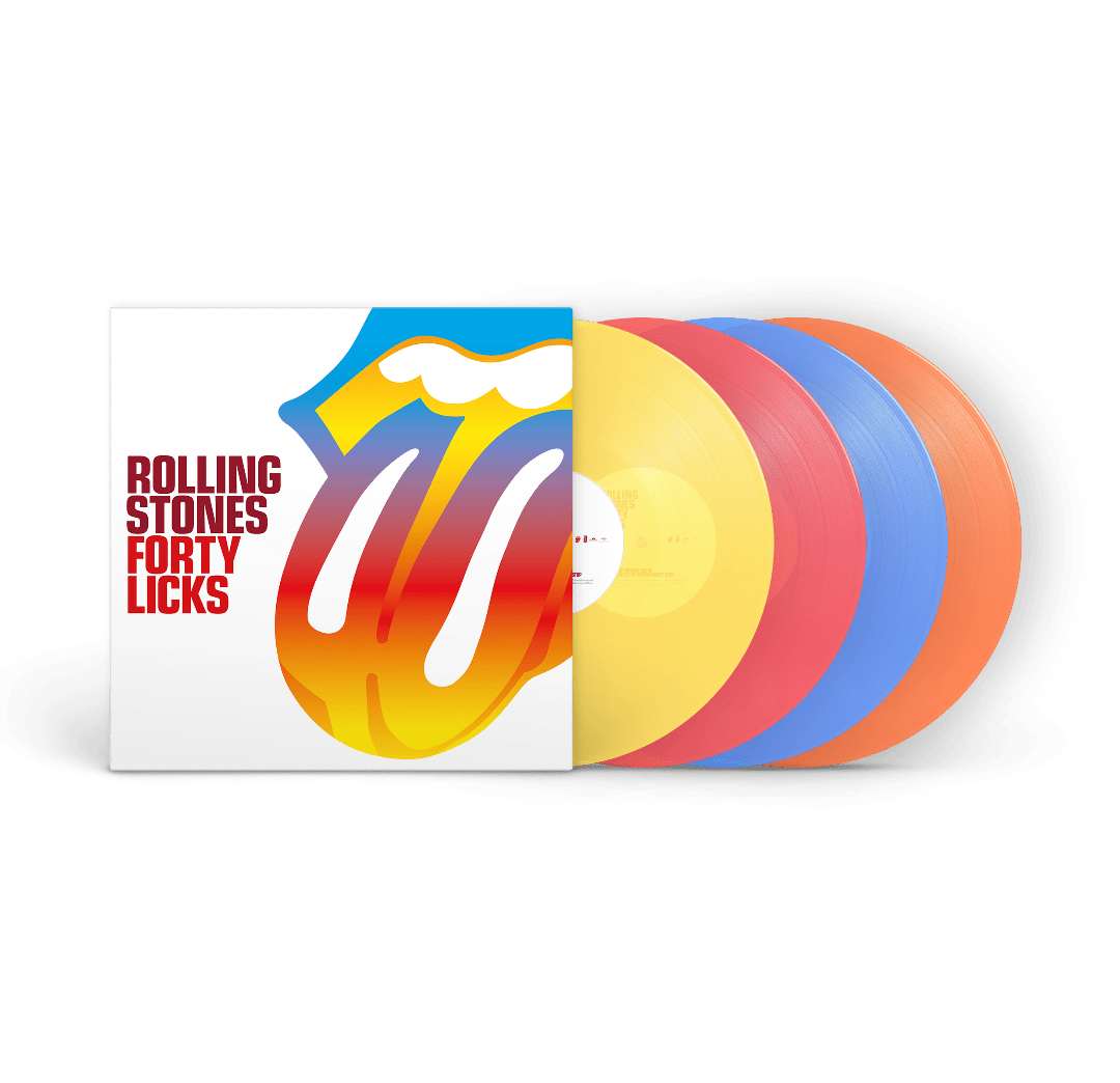 The Rolling Stones - Forty Licks 4 LP Transparent Coloured Vinyl Due 21st August - 2 - LP - Orchard Records
