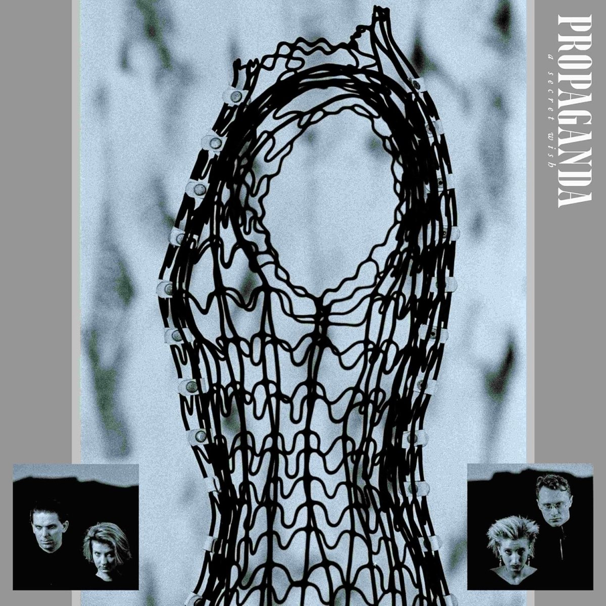 Propaganda A Secret Wish vinyl LP cover art iconic ZTT synth pop release