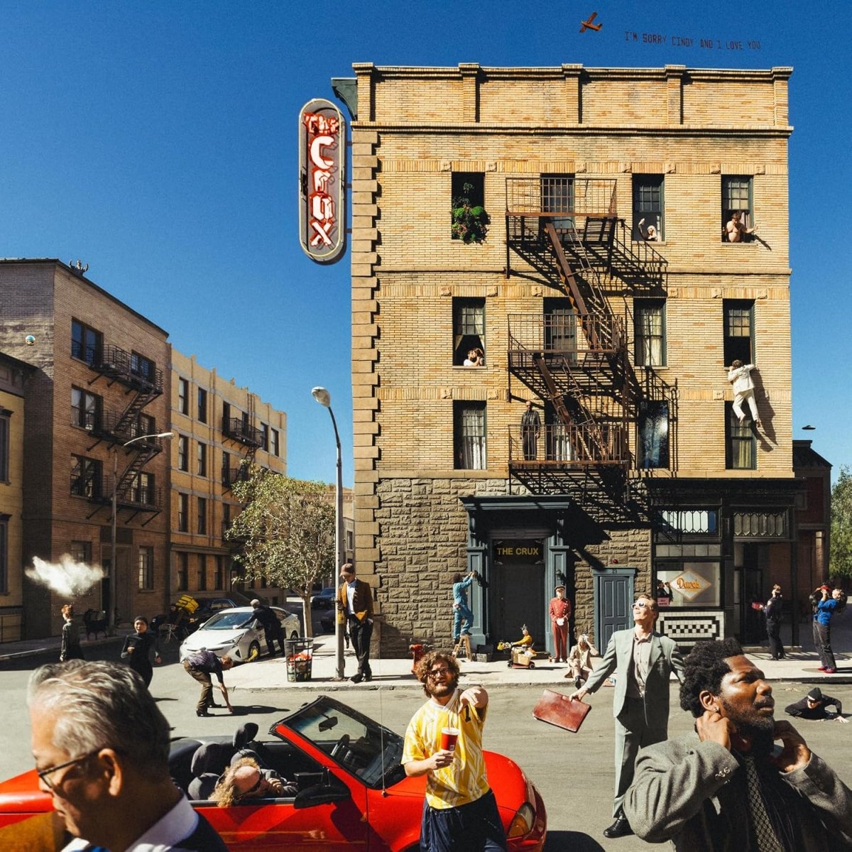 Djo The Crux LP vinyl album cover artwork indie synth pop release