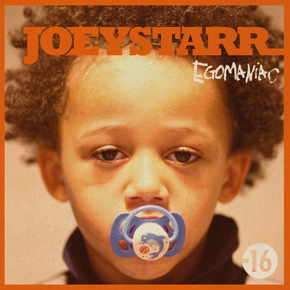 JoeyStarr Egomaniac 2 LP orange vinyl album cover artwork hip hop release