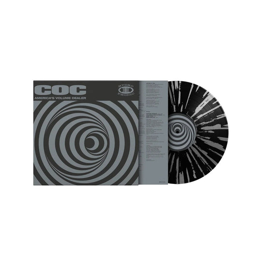 Corrosion Of Conformity Volume Dealer LP black white vinyl record sleeve