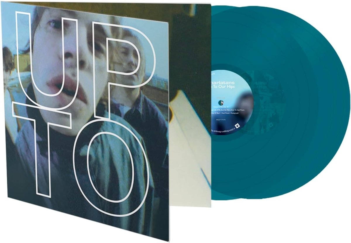 The Charlatans Up To Our Hips 2LP blue vinyl cover art 90s indie album