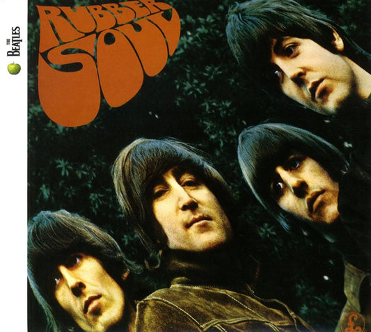 The Beatles Rubber Soul CD disc case artwork iconic album cover image