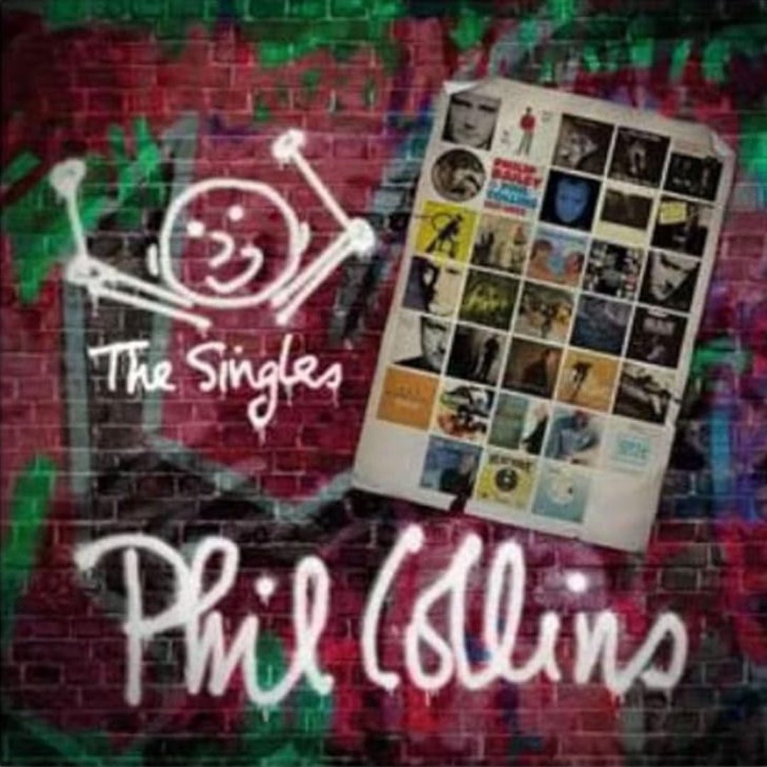 Phil Collins The Singles 3 CD box set album artwork greatest hits collection