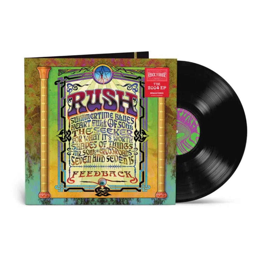 Rush Feedback vinyl LP cover art tribute album classic rock
