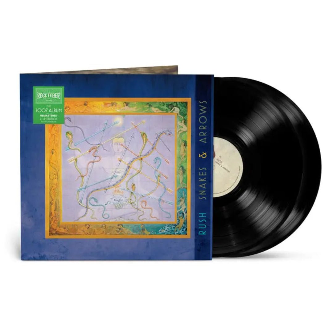 Rush Snakes And Arrows double LP record sleeve artwork rock album