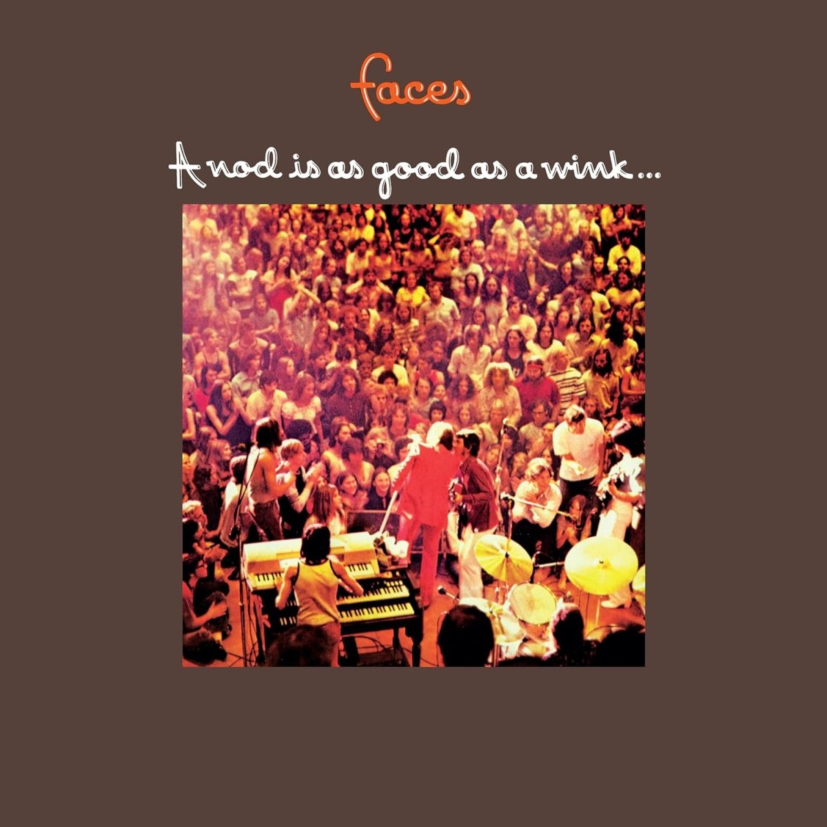 Faces A Nod Is As Good As A Wink LP vinyl album cover classic rock artwork