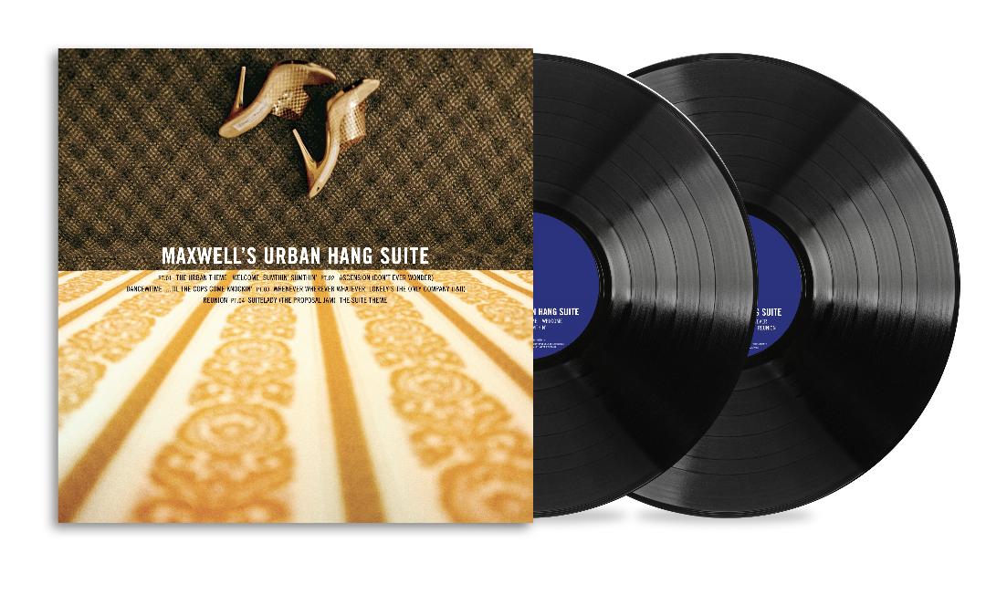 Maxwell Urban Hang Suite double LP record sleeve artwork R&B album cover