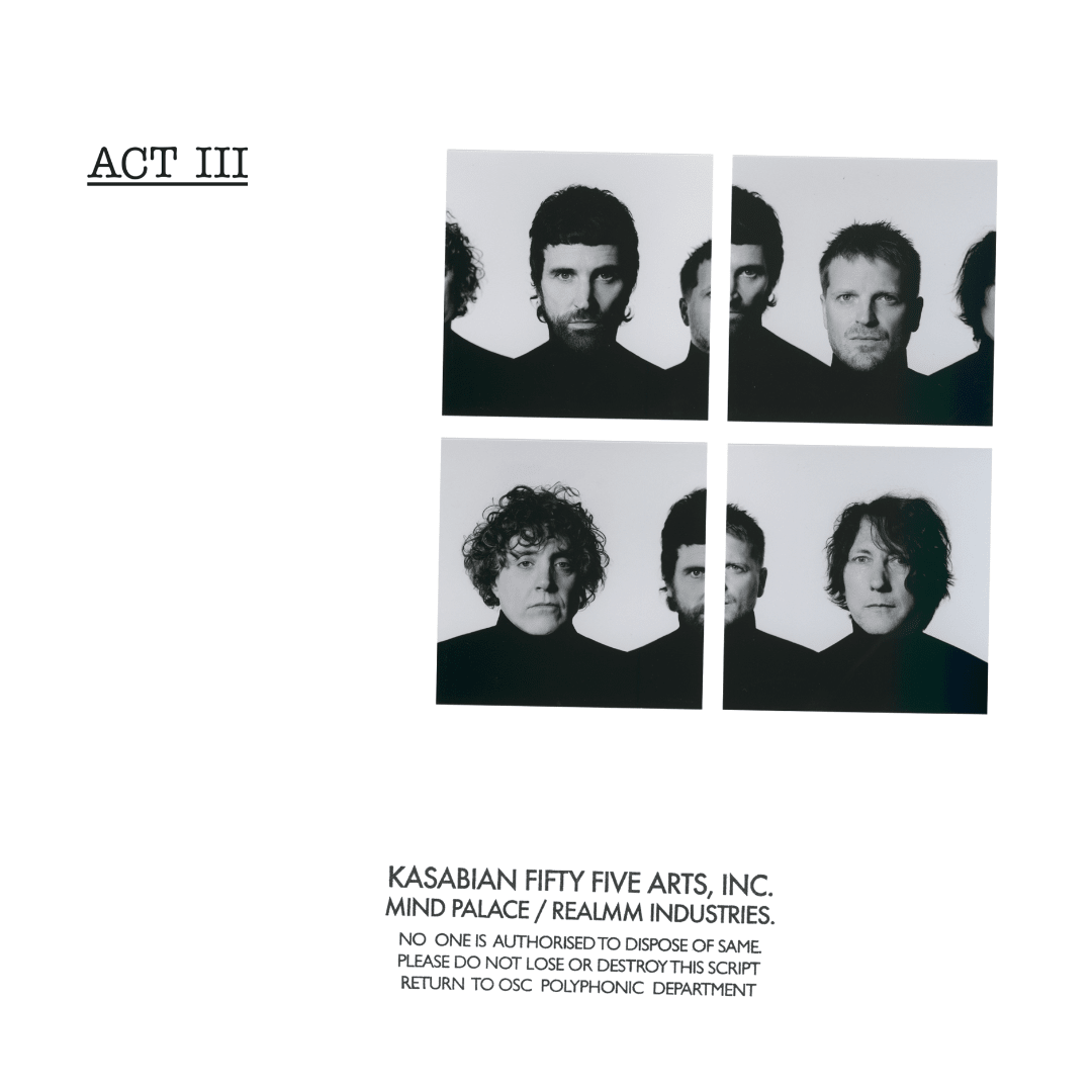 Kasabian Act III LP cover art contemporary British rock album image