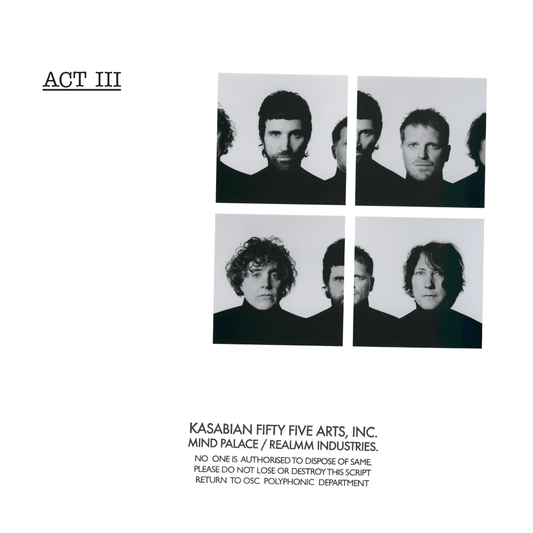 Kasabian Act III LP cover art contemporary British rock album image