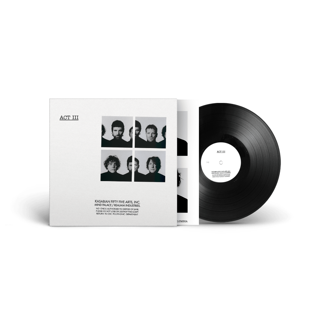 Kasabian Act III LP album artwork indie electronic rock release