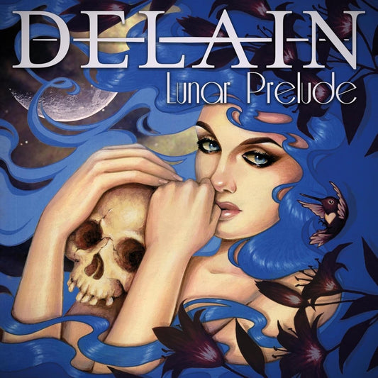 Delain Lunar Prelude CD cover art orchestral metal album