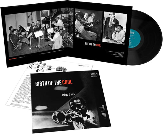 Birth Of The Cool vinyl LP by Miles Davis jazz album cover artwork