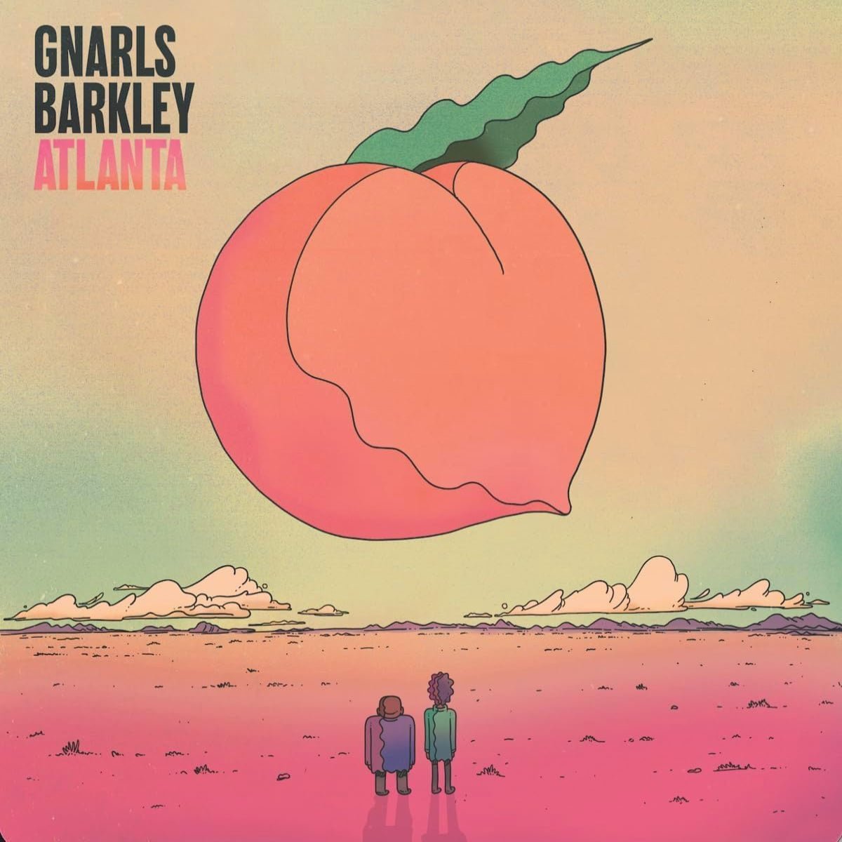 Gnarls Barkley Atlanta LP green vinyl album cover artwork display edition