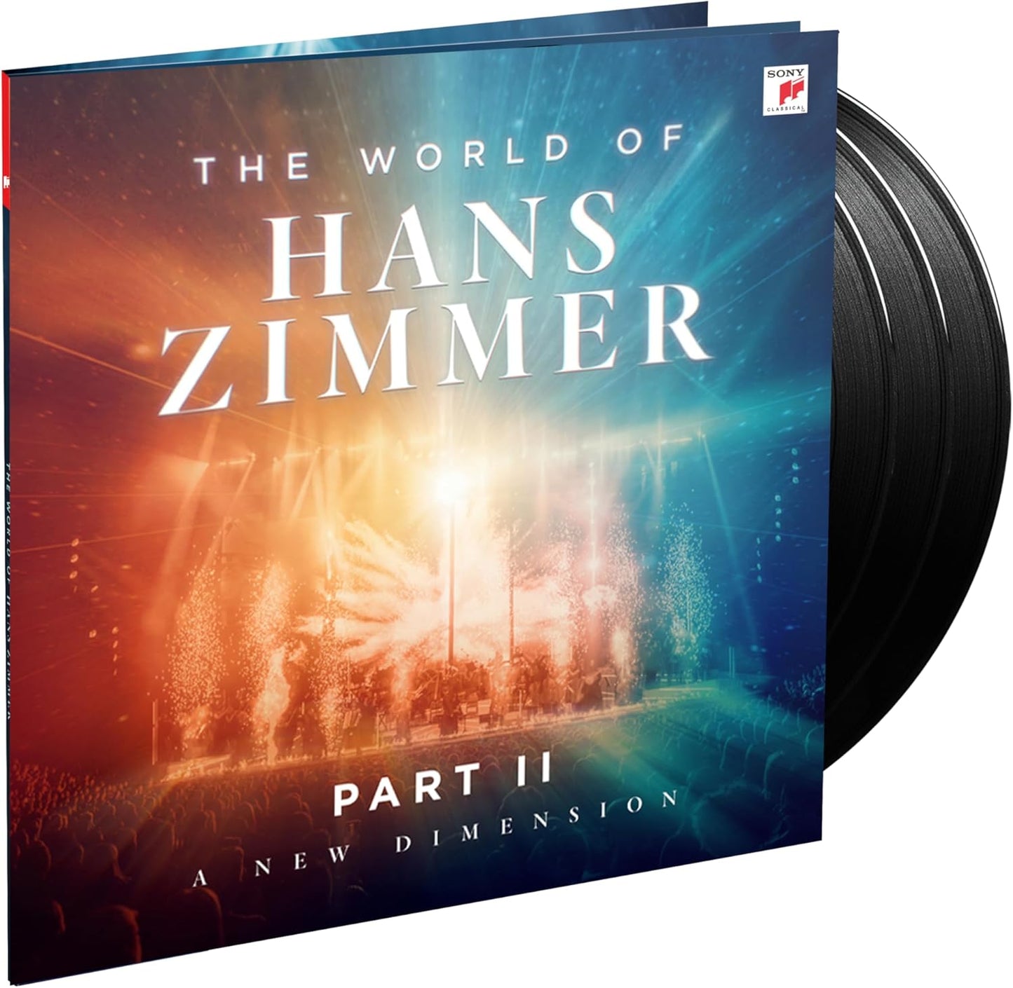 The World of Hans Zimmer Part II 3 LP vinyl record box set artwork image