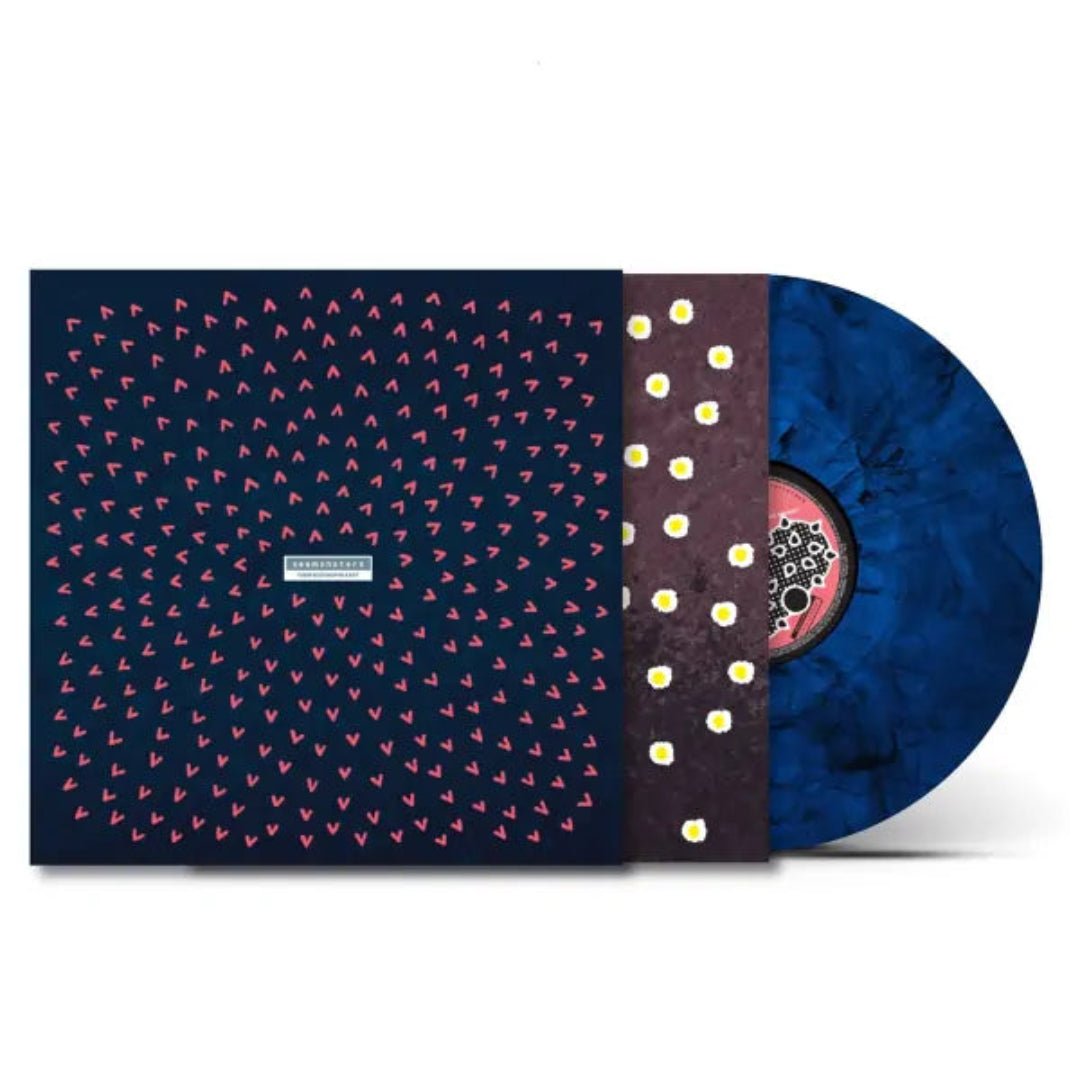 Seamonsters by The Wedding Present blue vinyl LP record sleeve image