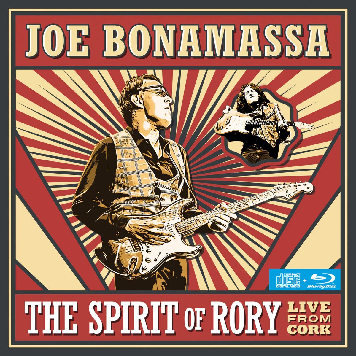 Spirit of Rory Cork live album Joe Bonamassa Rory Gallagher tribute