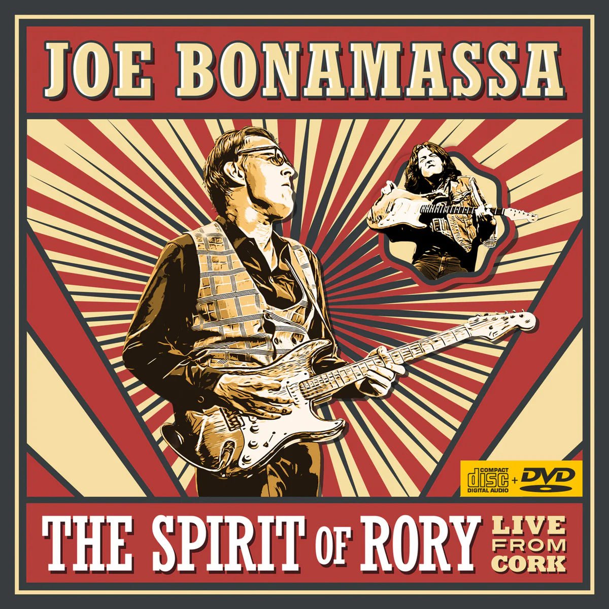 Joe Bonamassa Rory tribute live album Cork performance cover image