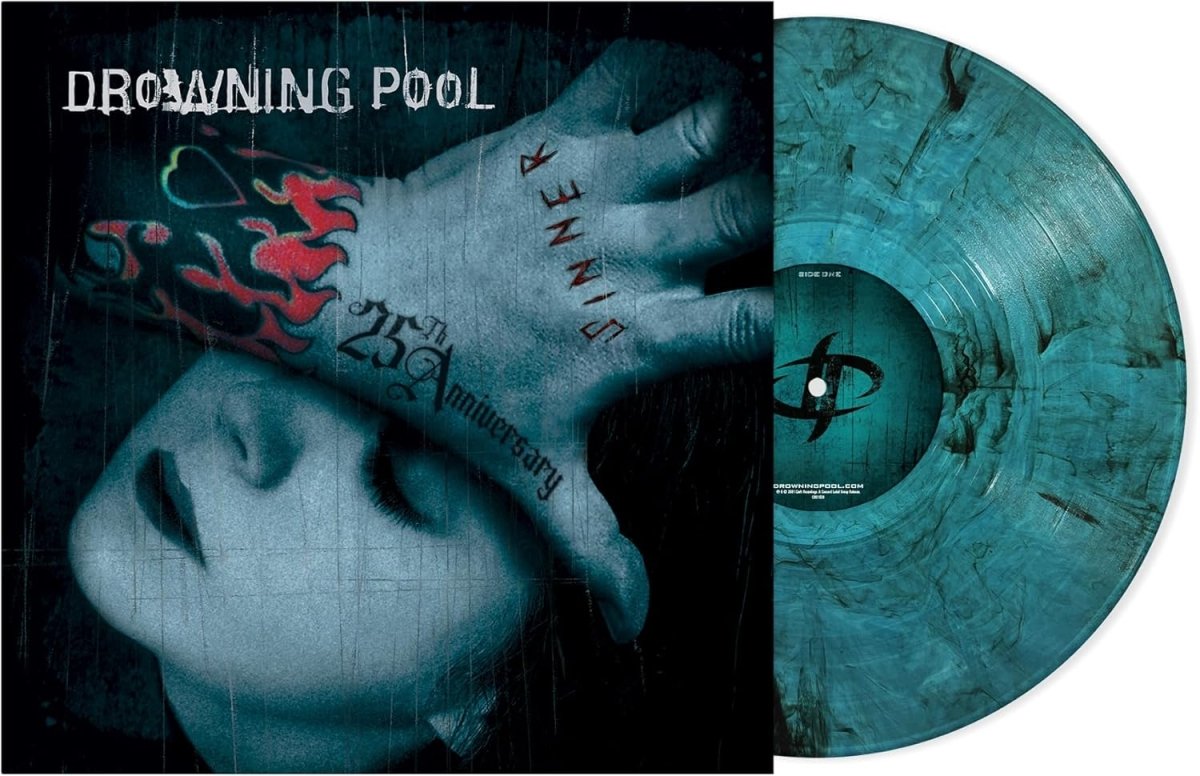 Sinner blue smoke vinyl Drowning Pool LP Bodies track metal album