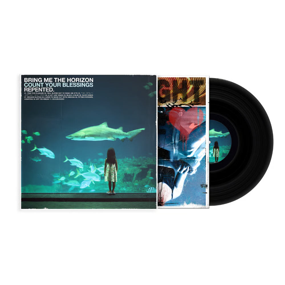 Count Your Blessings LP Bring Me The Horizon early deathcore release