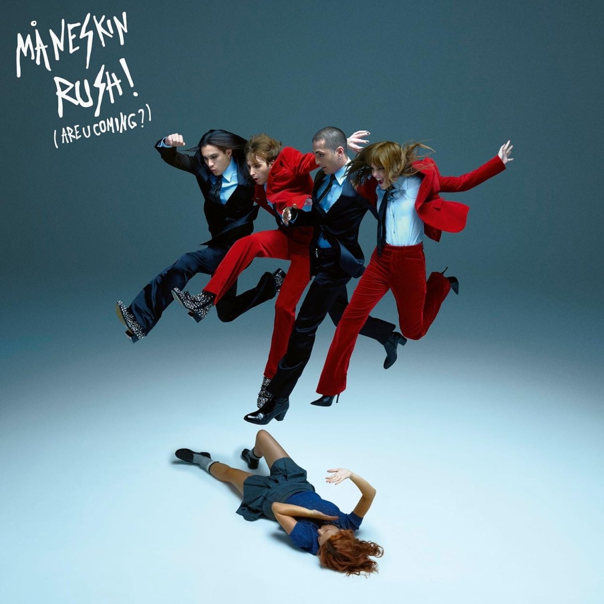 Maneskin Rush Are U Coming 2LP vinyl glam rock album cover artwork
