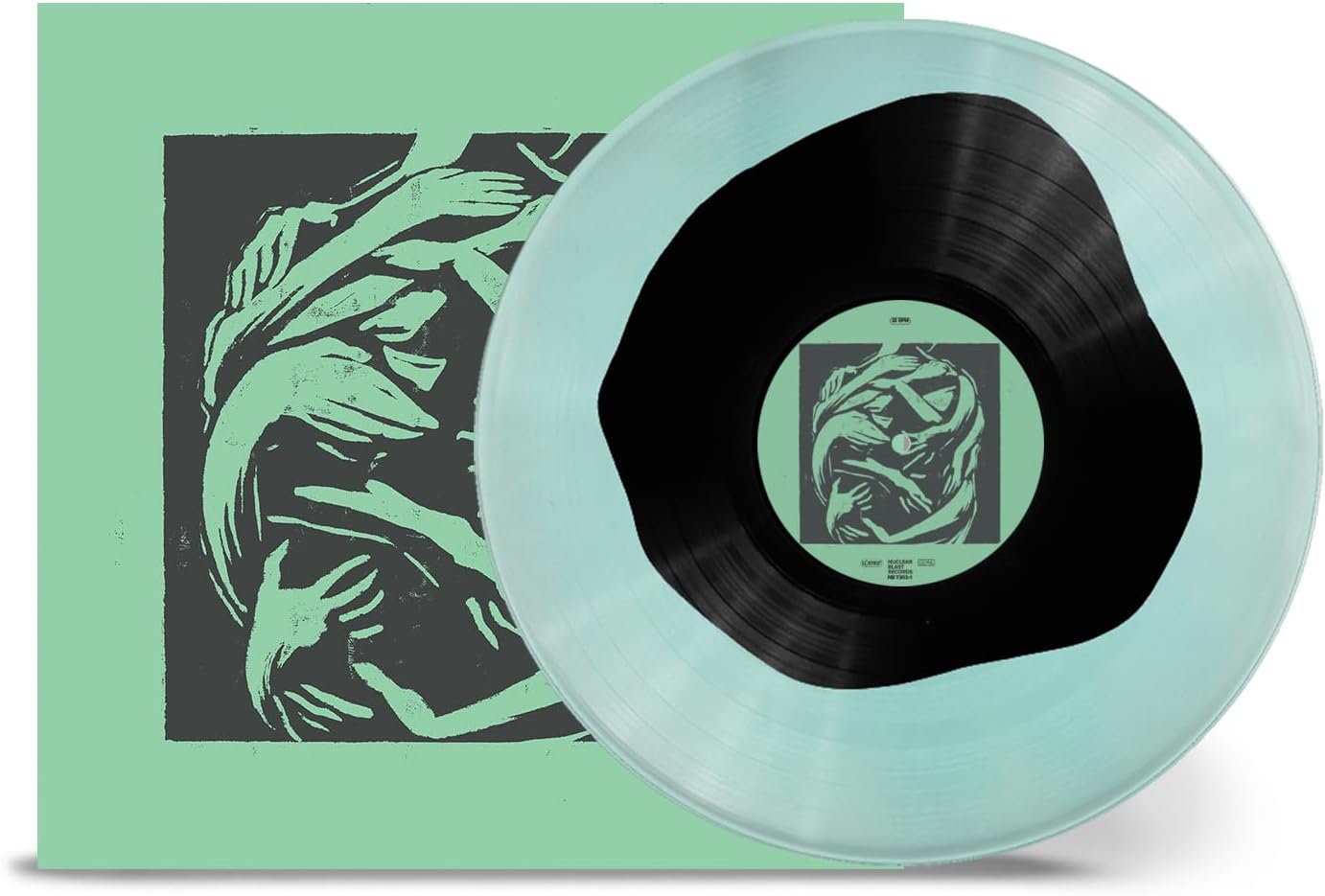 Dreamcrush by MOL green black yolk vinyl blackgaze metal LP record