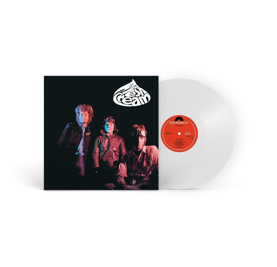 Cream Fresh Cream white vinyl LP iconic debut rock album collectible
