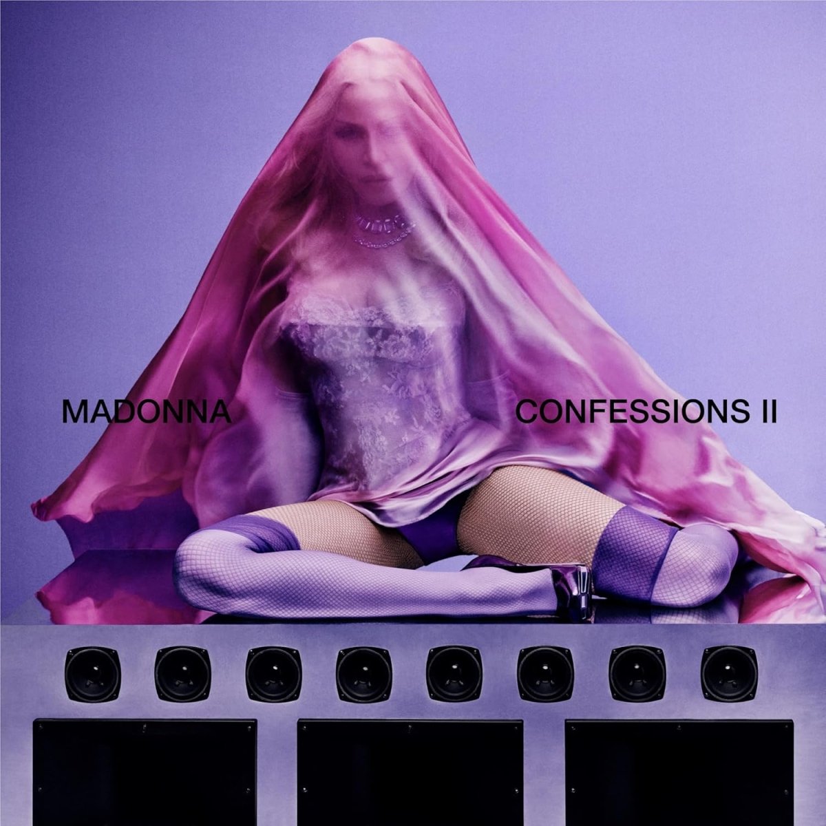Madonna Confessions II pink vinyl LP gatefold sleeve poster bonus tracks