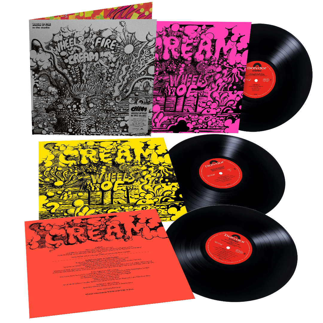 Wheels Of Fire Super Deluxe Edition Cream triple LP vinyl record