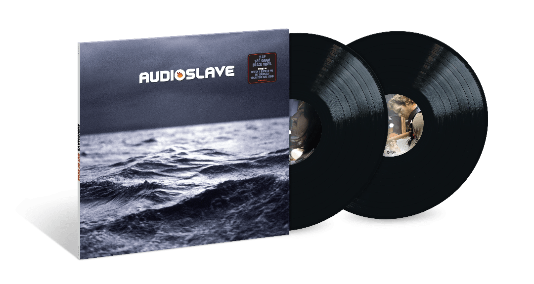Audioslave Out of Exile double LP vinyl record gatefold sleeve artwork