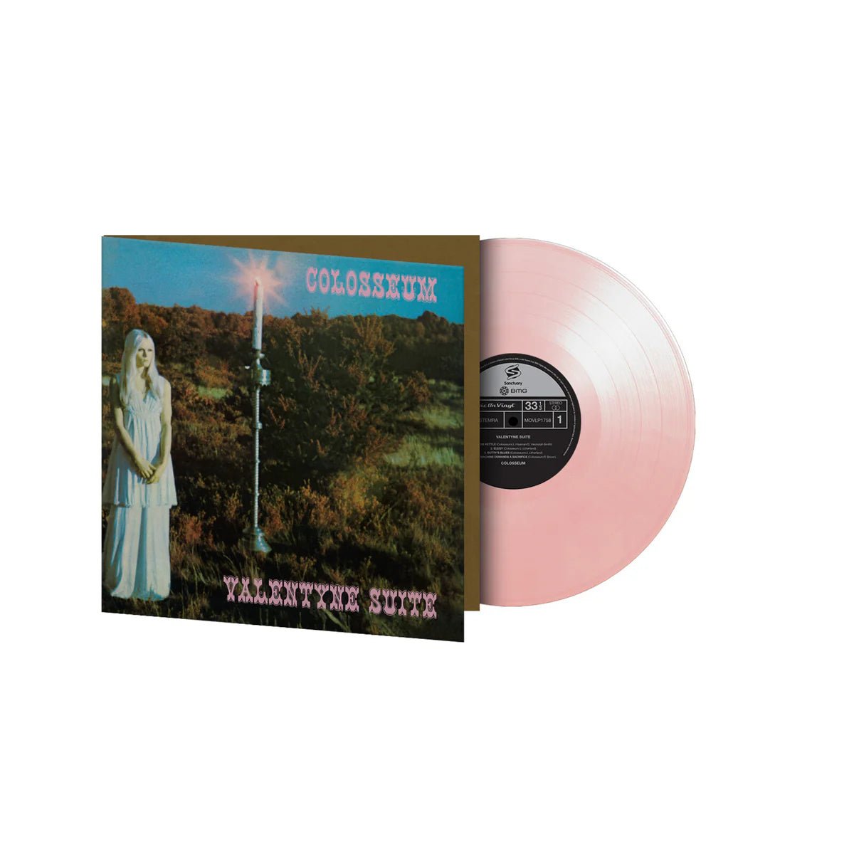 Valentyne Suite LP coloured vinyl by Colosseum jazz rock album cover