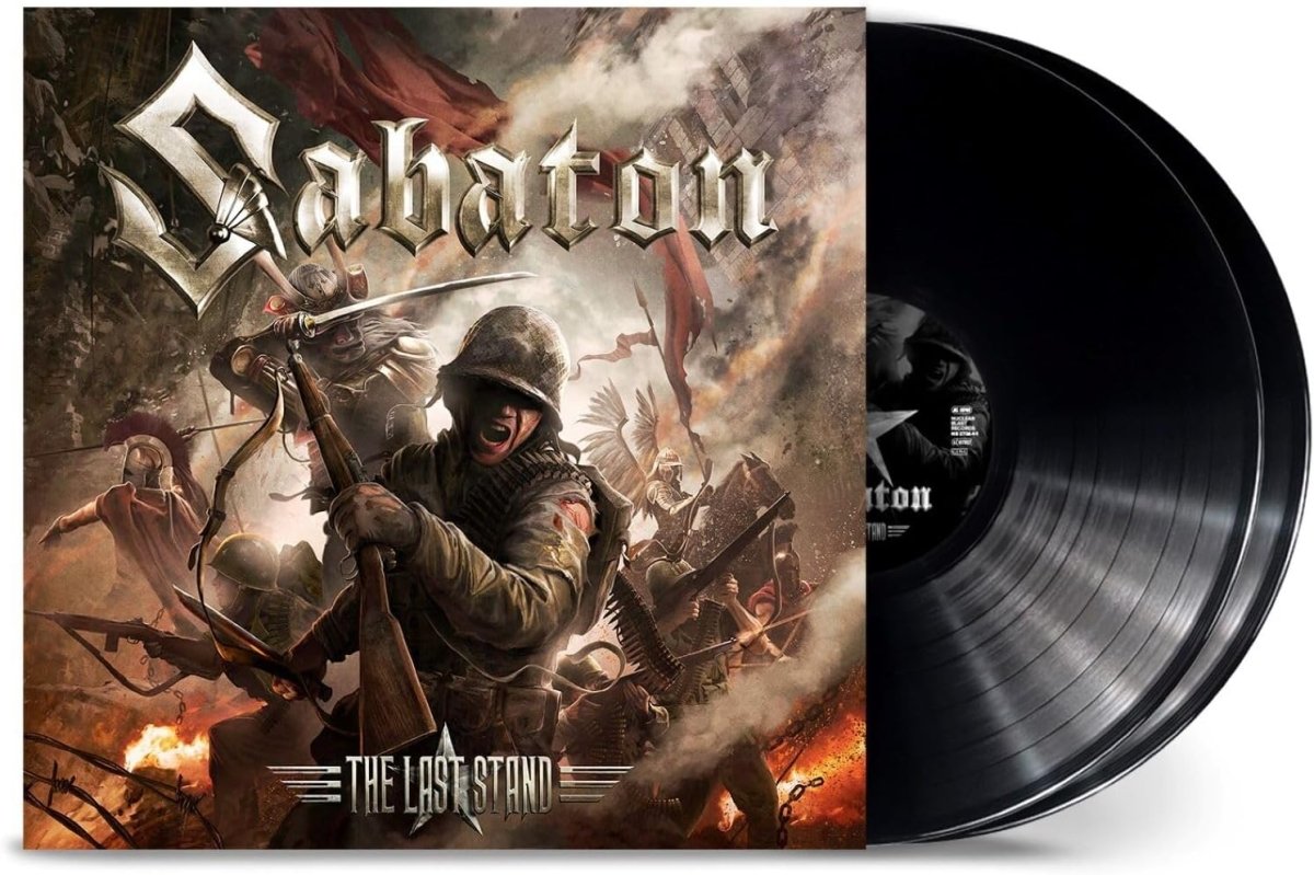 Sabaton The Last Stand vinyl 2 LP epic heavy metal record