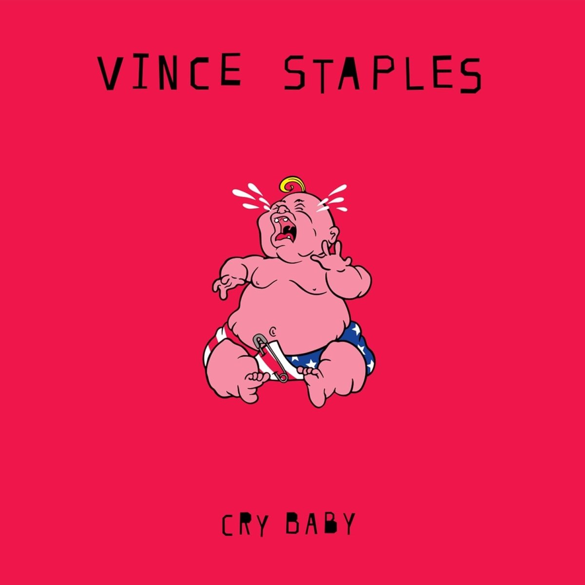 Vince Staples Cry Baby CD album artwork hip hop release