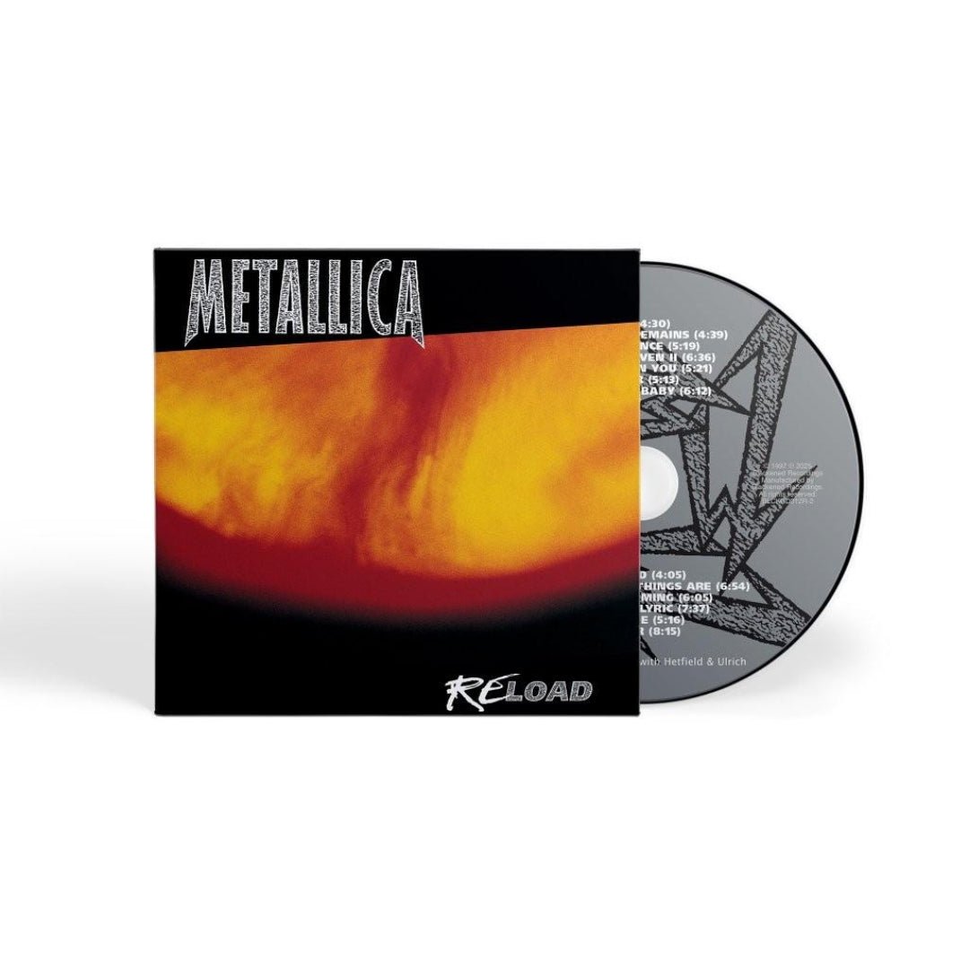 Metallica ReLoad CD classic heavy metal record gatefold style album cover edition