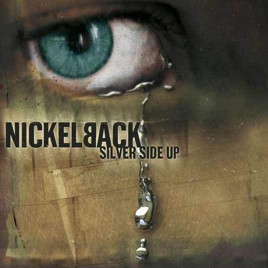 Nickelback Silver Side Up CD jewel case rock album cover early 2000s disc artwork
