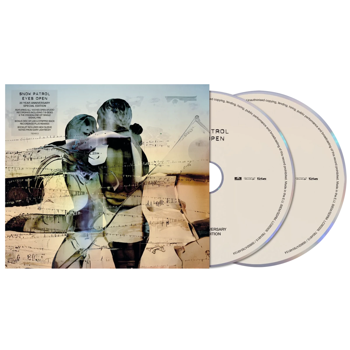 Eyes Open 2CD Snow Patrol anniversary edition featuring Chasing Cars