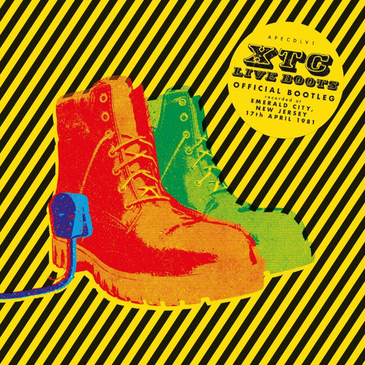 XTC Live Boots Emerald City 1981 2CD live rock archive cover