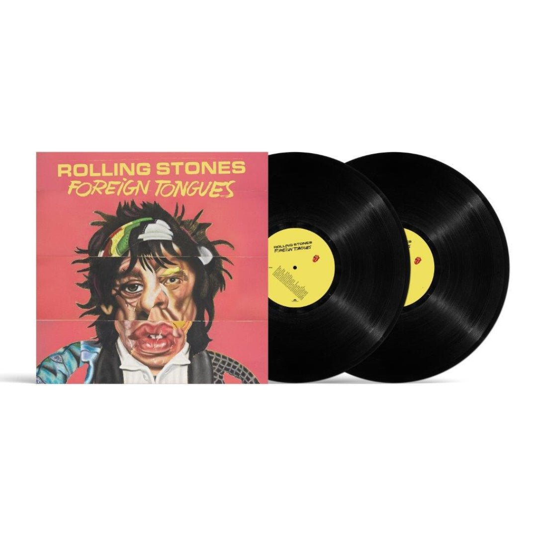 The Rolling Stones Foreign Tongues double vinyl 2 LP set featuring remastered tracks