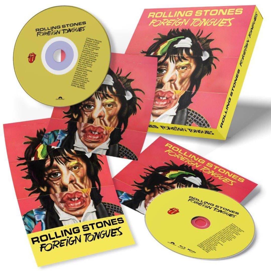 A premium Rolling Stones Foreign Tongues CD Blu-ray box set 