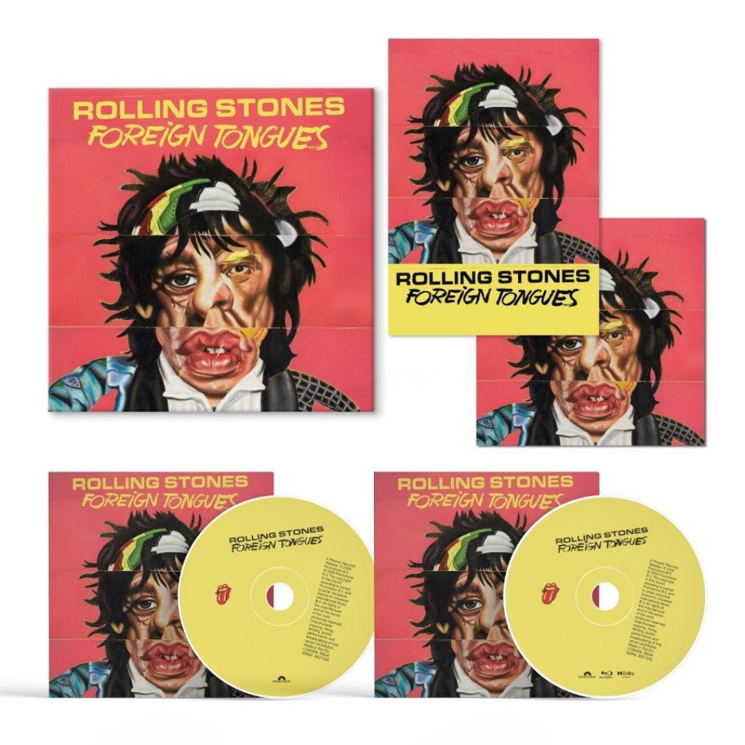 Limited edition Rolling Stones Foreign Tongues CD Blu-ray box set with artwork