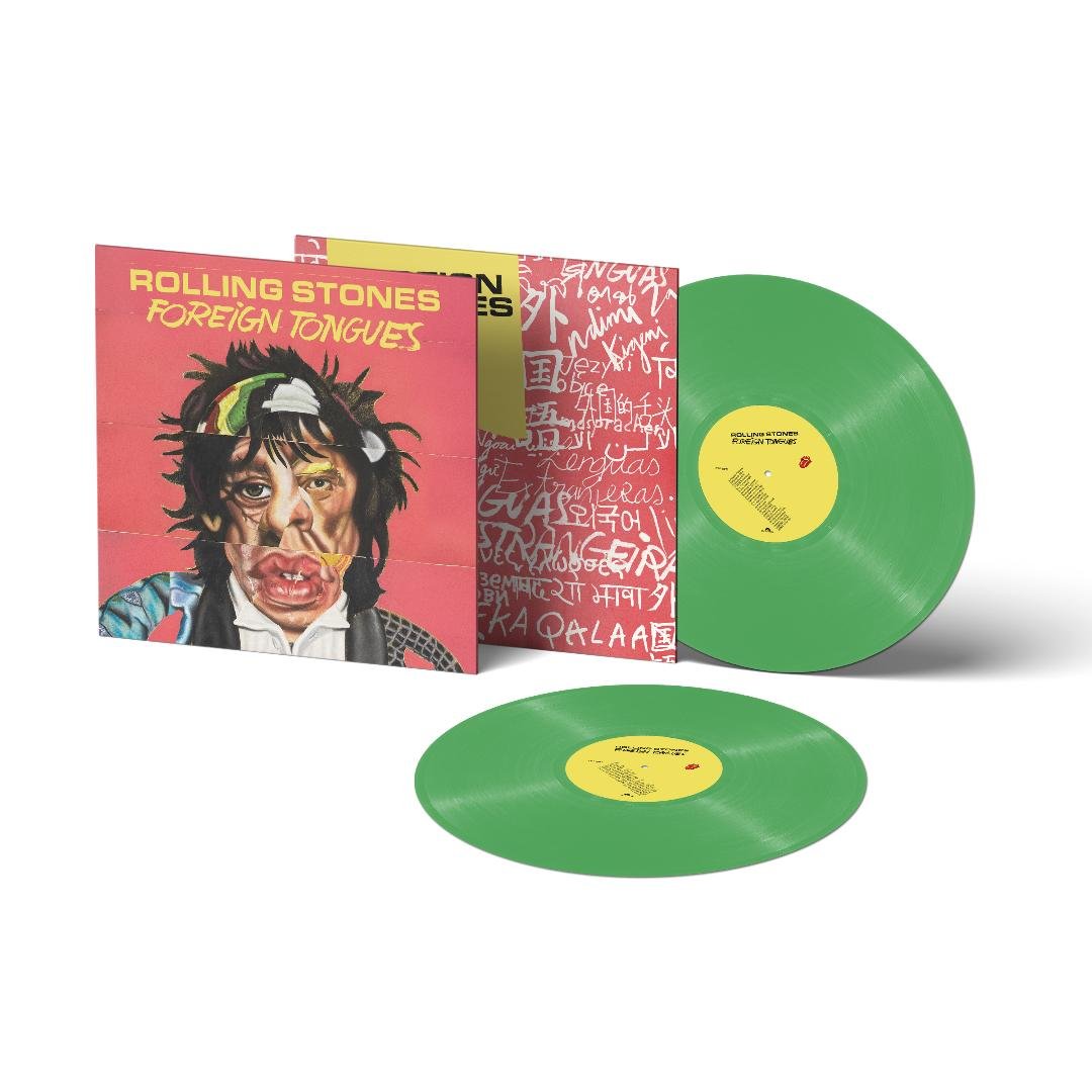 The Rolling Stones Foreign Tongues double LP green vinyl remastered audio set