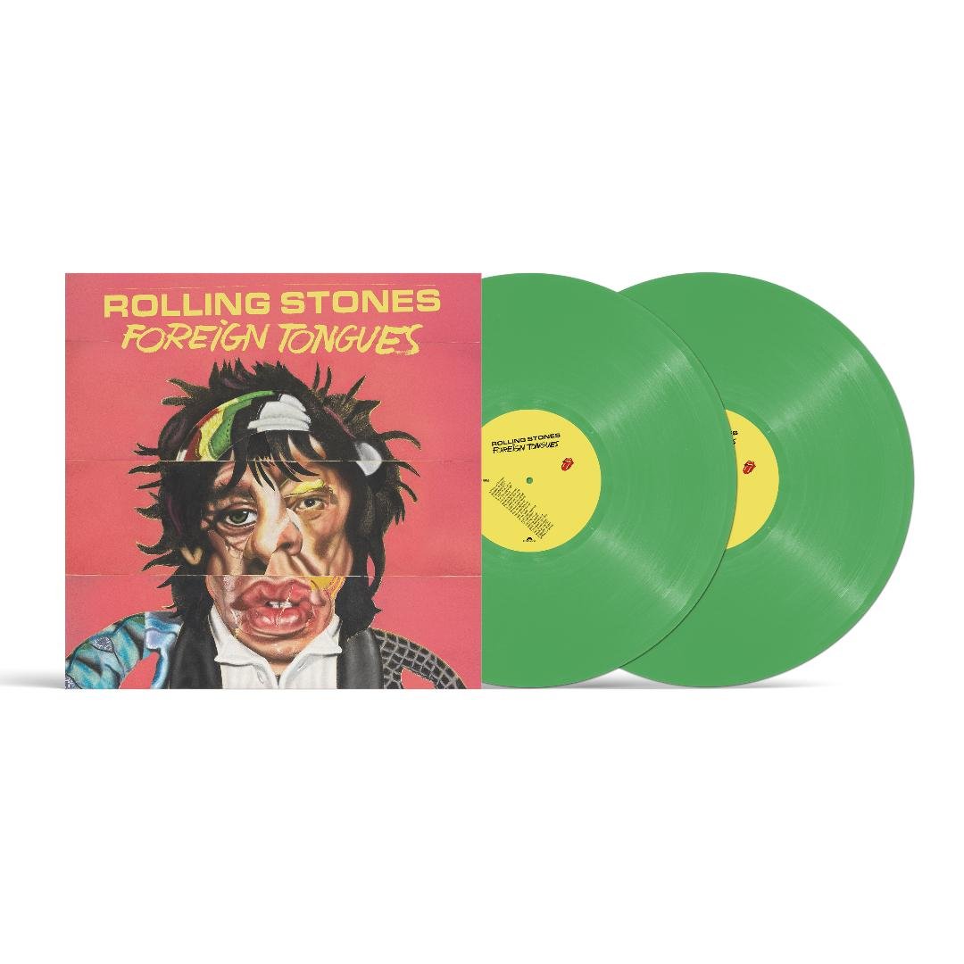 Rolling Stones Foreign Tongues 2LP green vinyl deluxe gatefold pressing