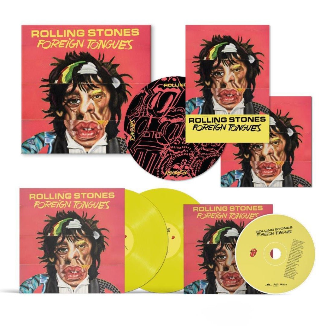Foreign Tongues 2 LP + Blu-ray box set by The Rolling Stones premium release