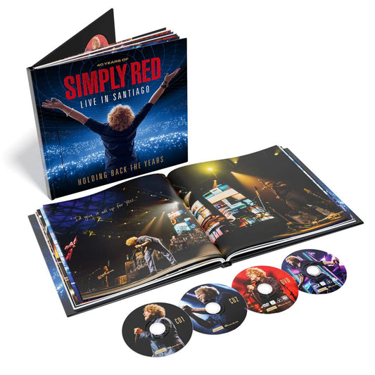 Holding Back The Years Simply Red artbook live concert deluxe package